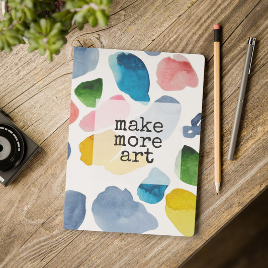 Watercolor Spots Softcover Journal | Make More Art