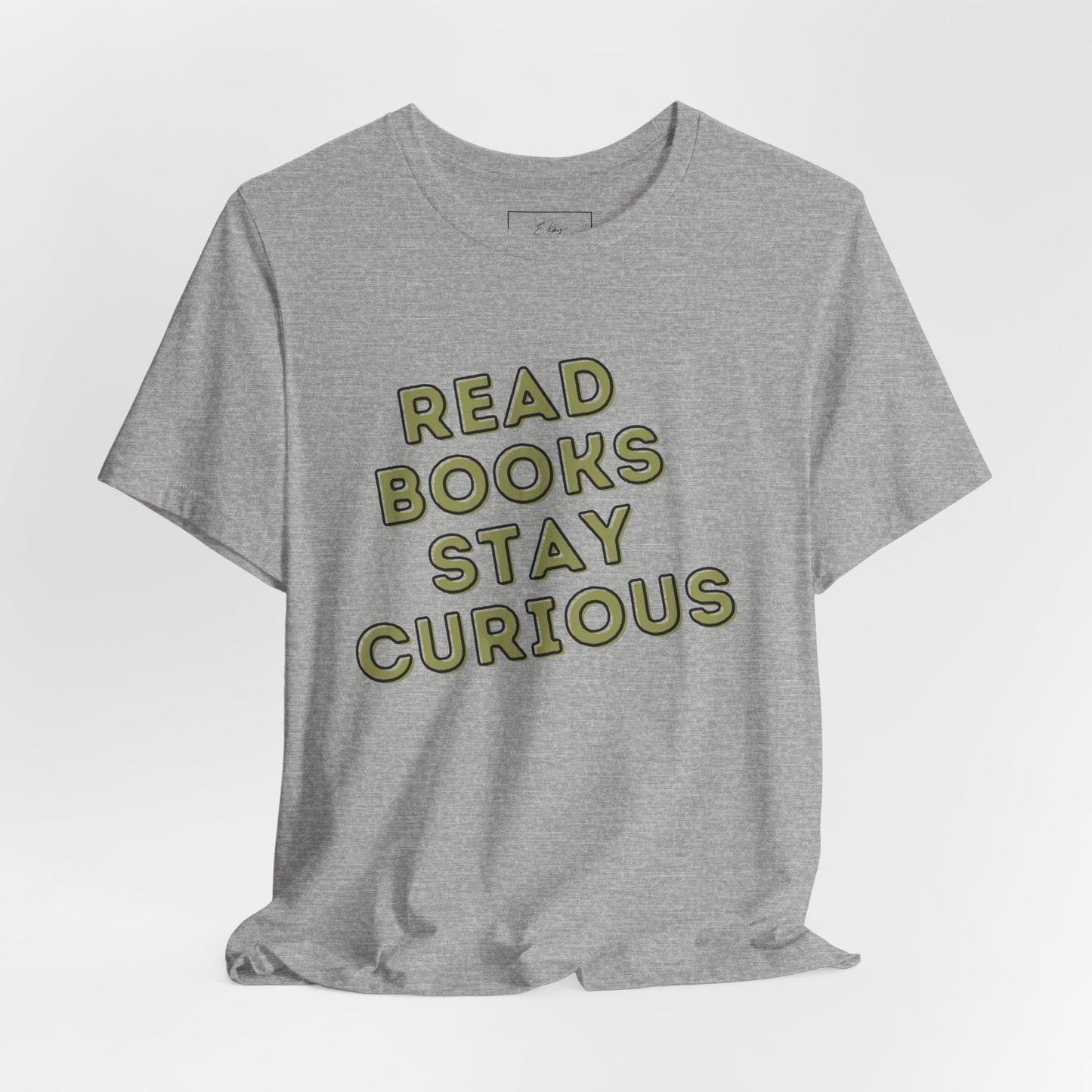 Read Books Stay Curious | Cotton Tee
