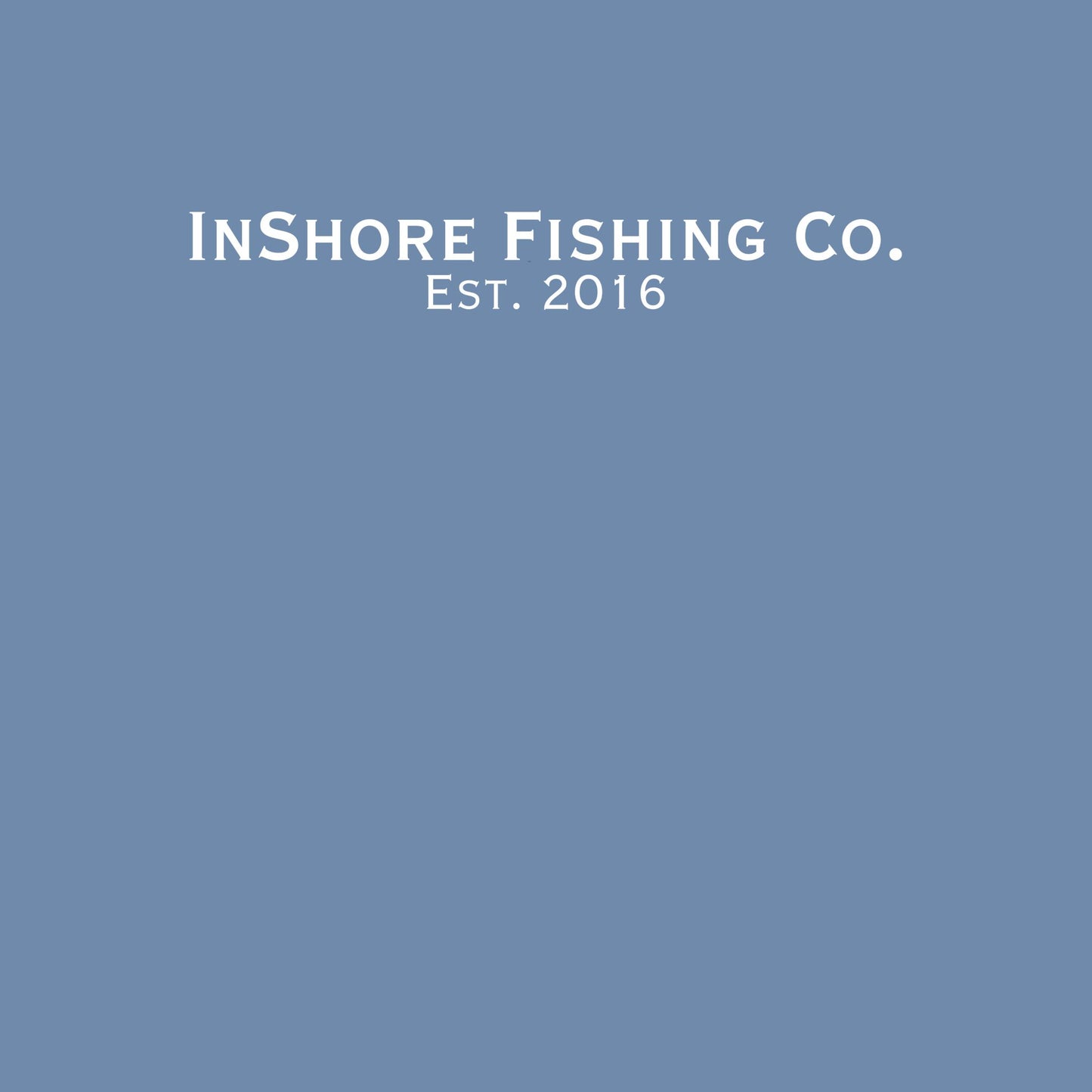 InShore Fishing Co. Solar Hoodie — White Logo