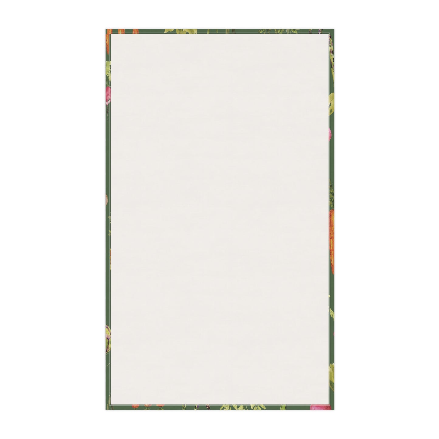 Cotton Tea Towel | Root Veggie Harvest