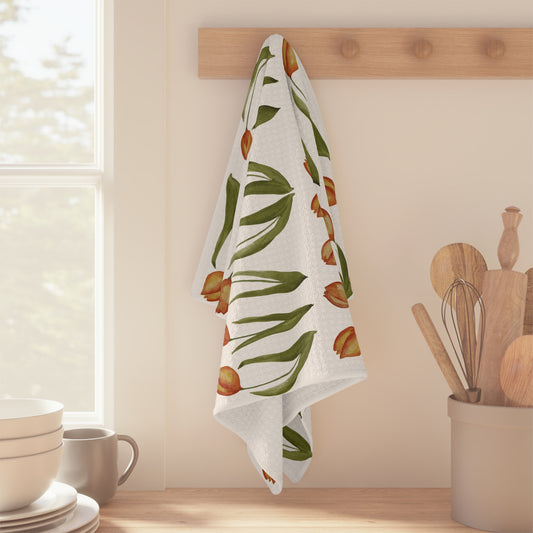 Microfiber Tea Towel | Tulips