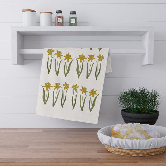 Cotton Tea Towel | Daffodils