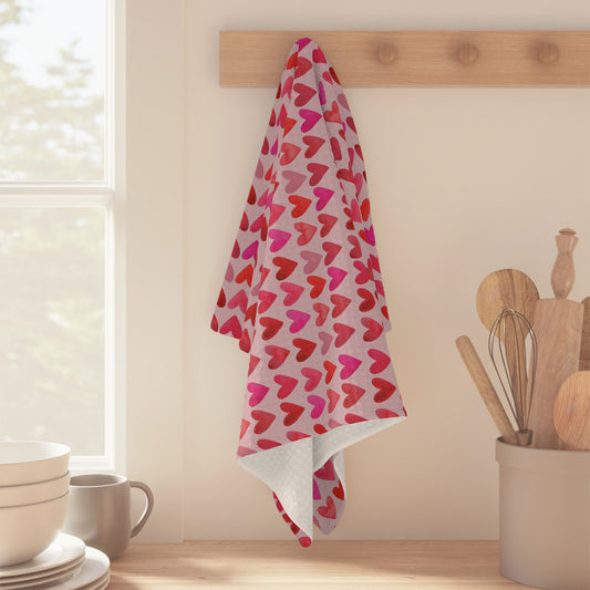 Microfiber Tea Towel | Little Hearts