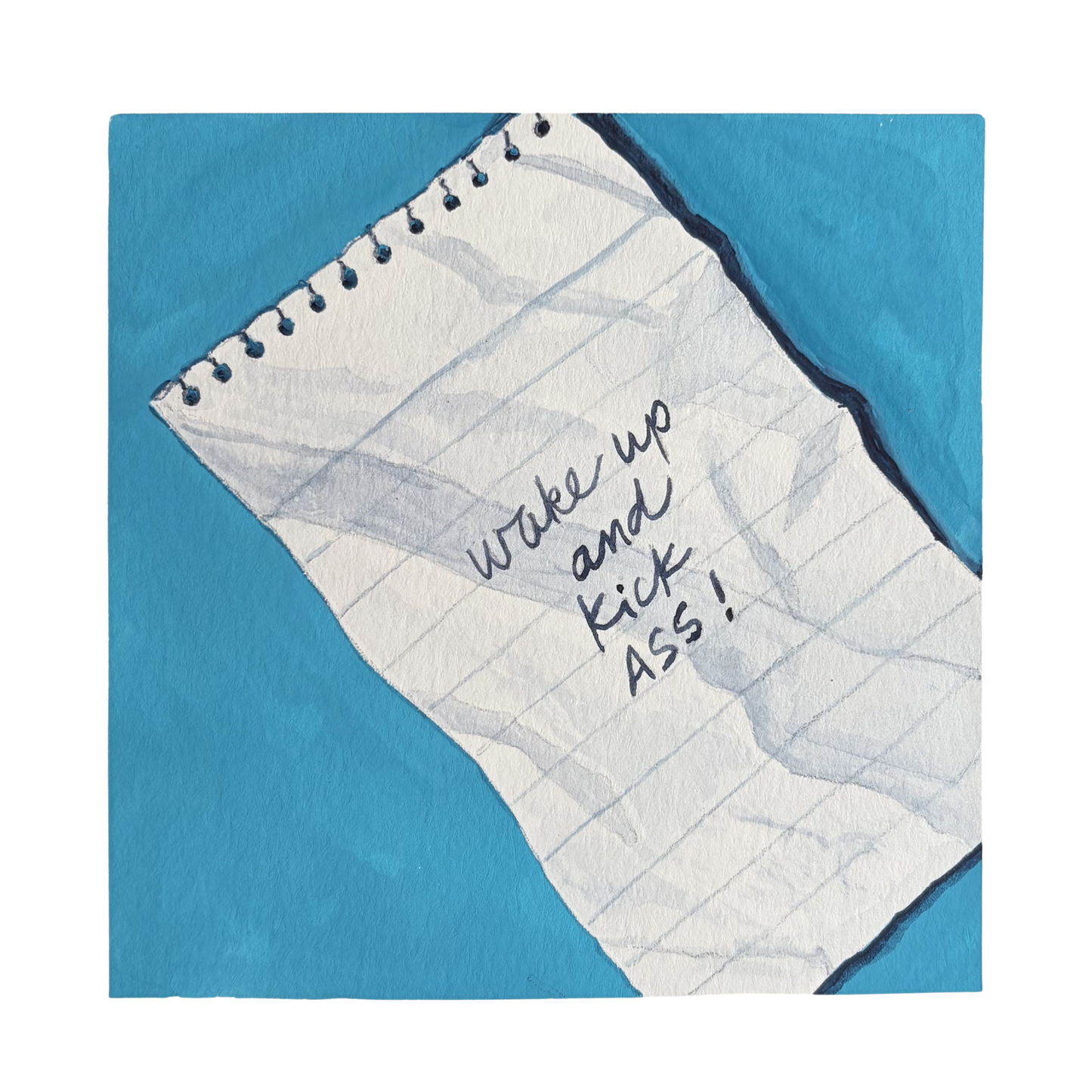 Wake up and kick ASS! | Paper Note #4