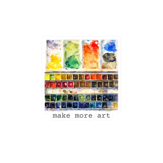 Make More Art | Vinyl Decal