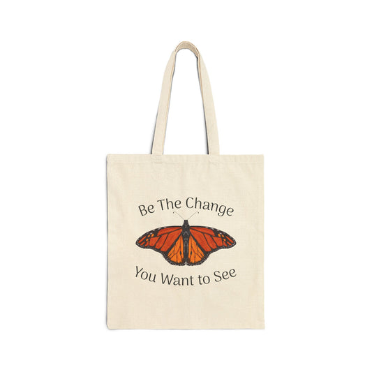 Canvas Tote | Be The Change...