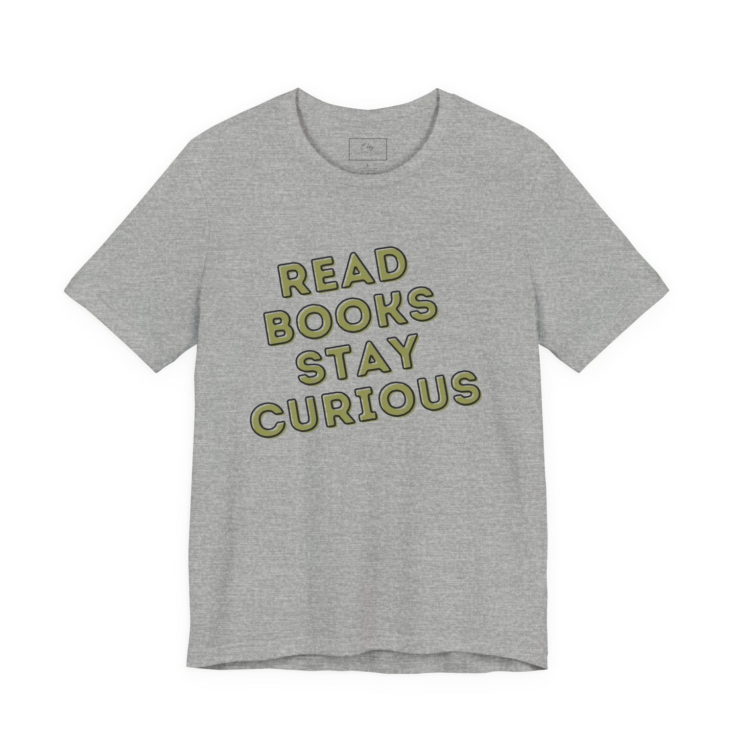 Read Books Stay Curious | Cotton Tee
