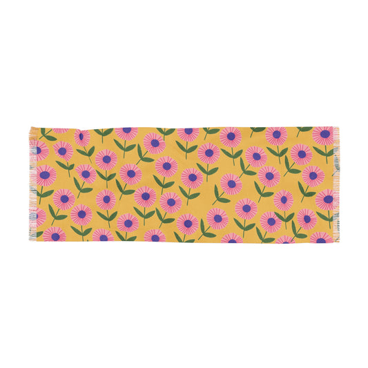 Bold Floral Lightweight Scarf