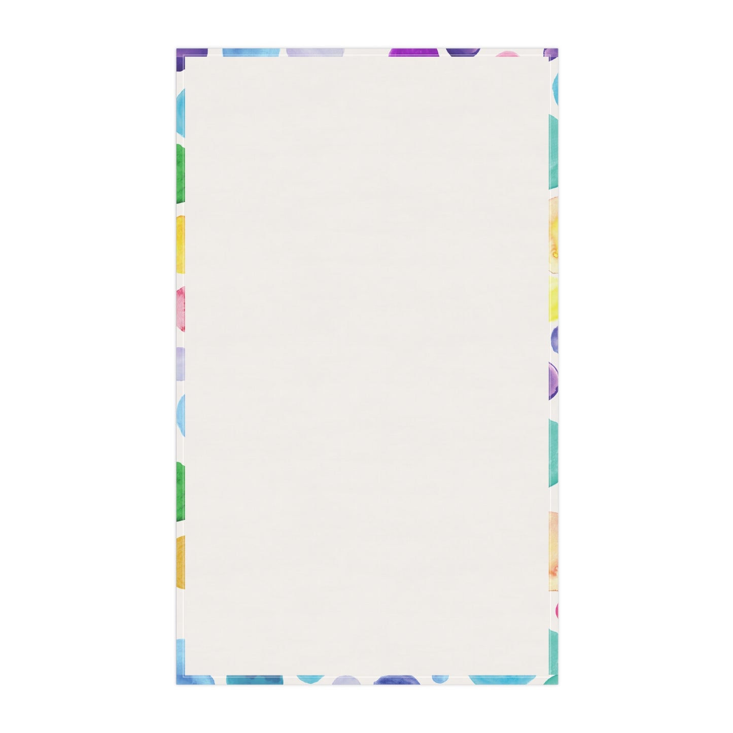 Cotton Tea Towel | Watercolor Dots