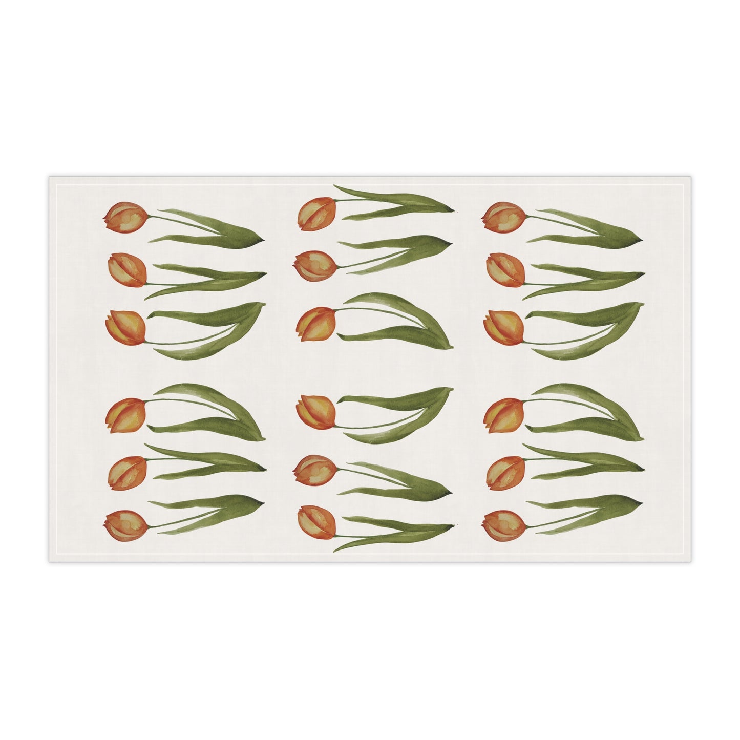 Cotton Tea Towel | Tulips