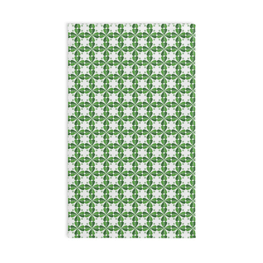 Hand Towel | Green Clover Knot