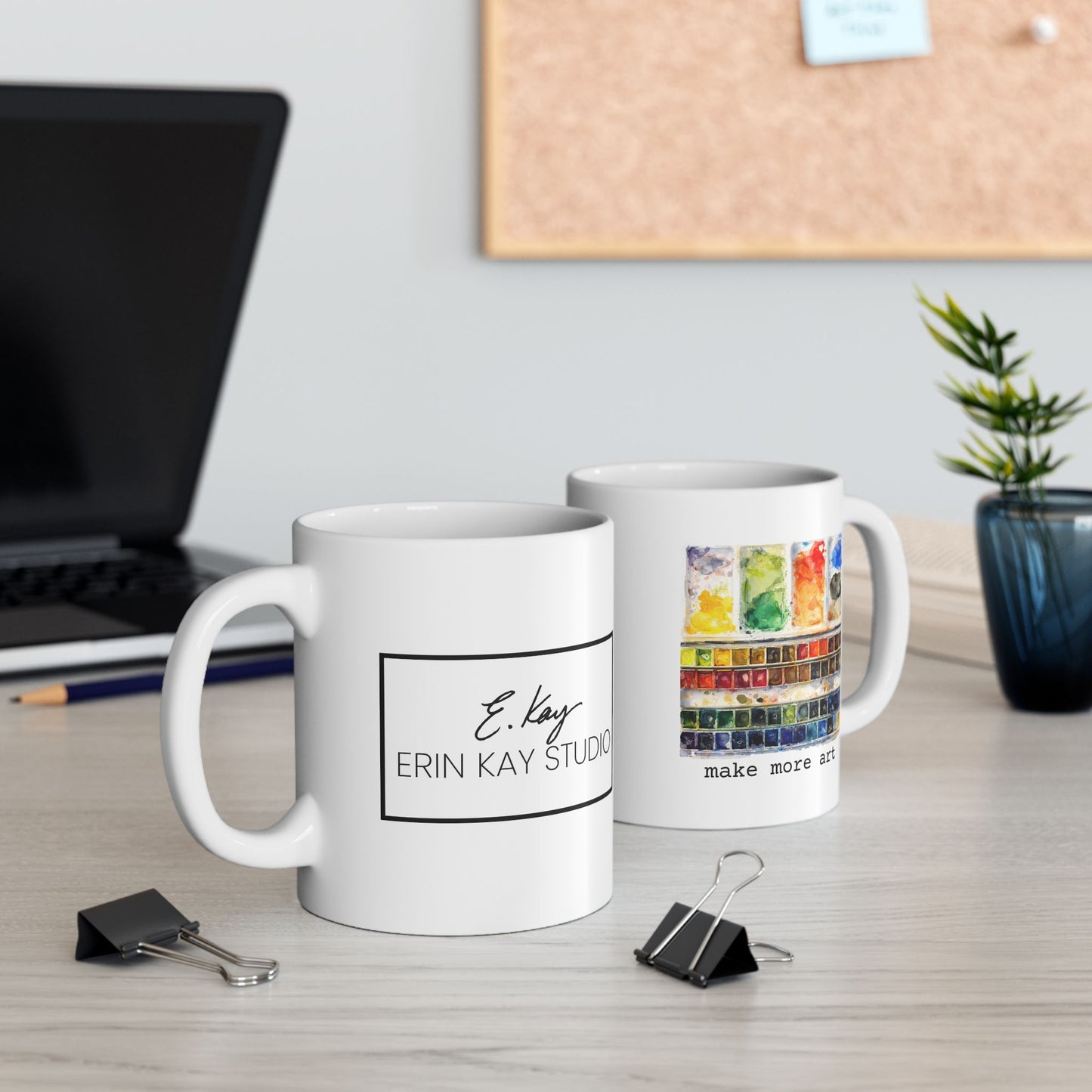 Make More Art — Ceramic Mug (11oz)