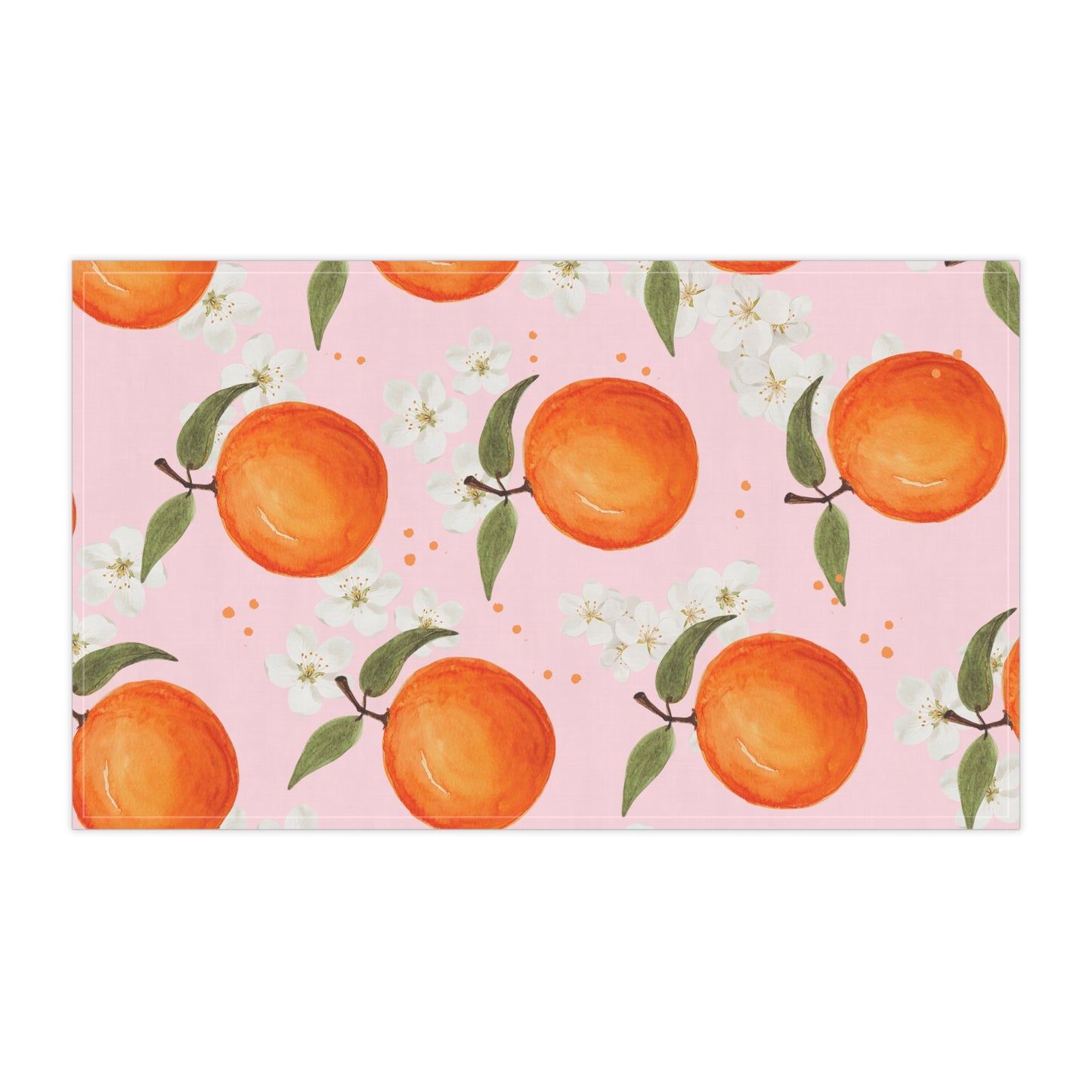 Cotton Tea Towel | Sweet Orange Blossoms