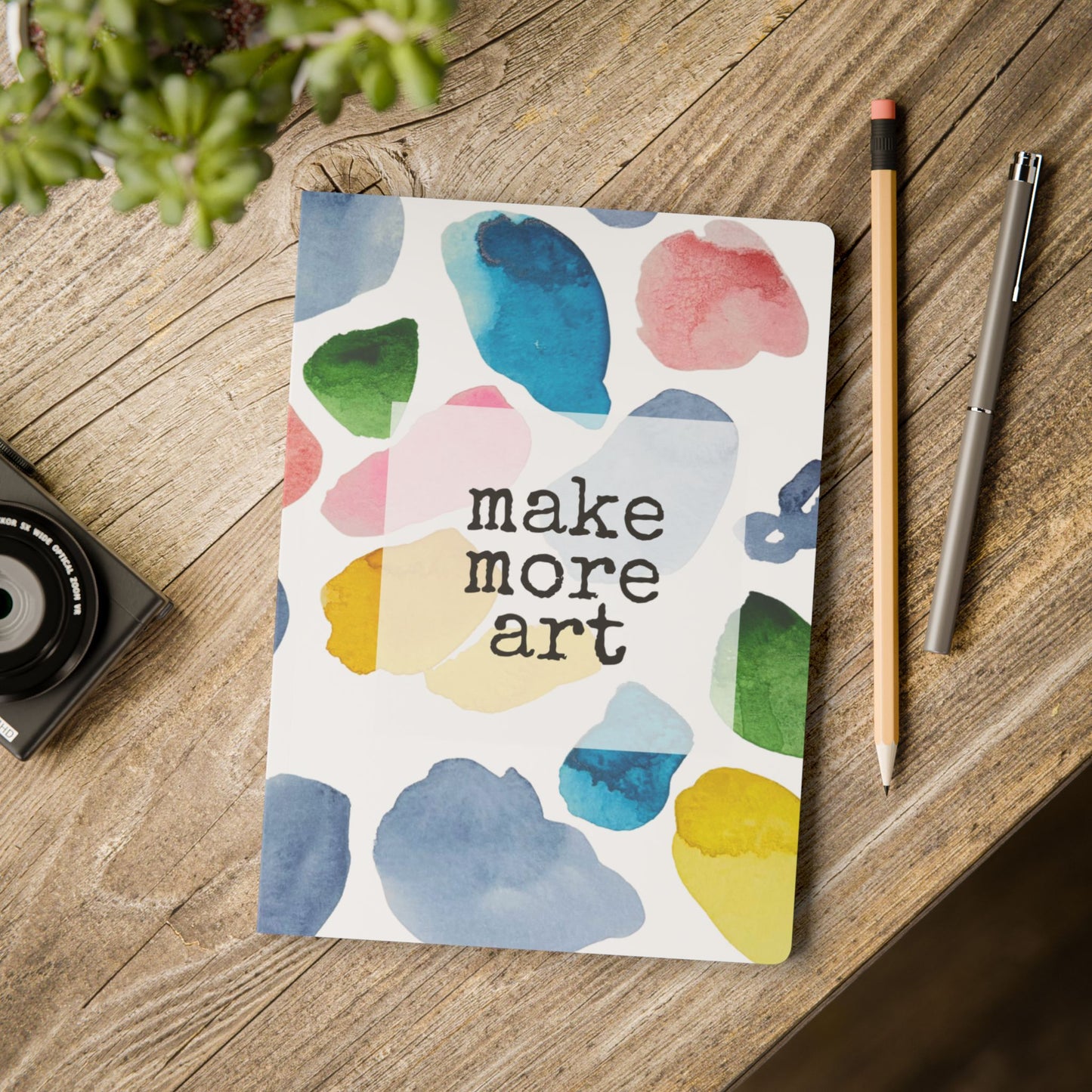 Watercolor Spots Softcover Journal | Make More Art