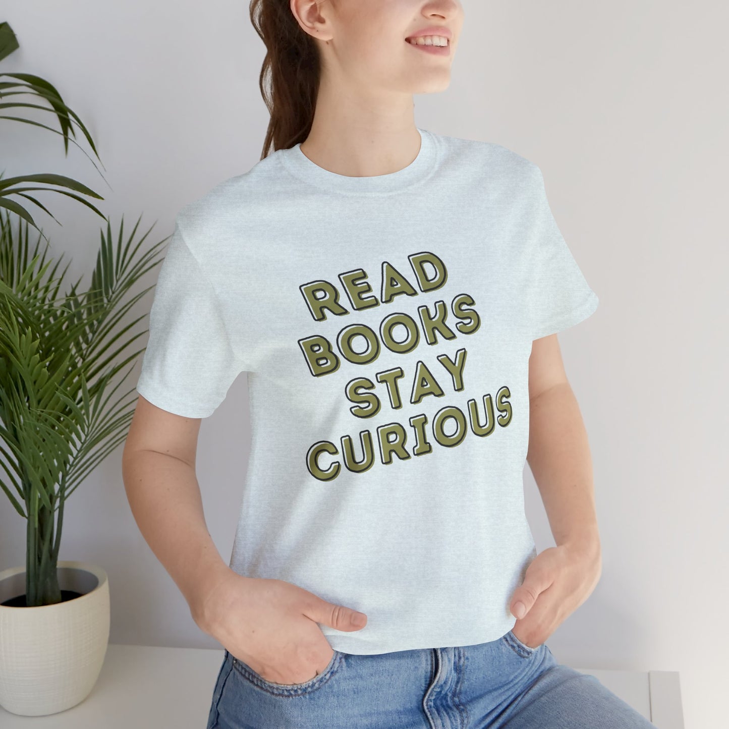 Read Books Stay Curious | Cotton Tee