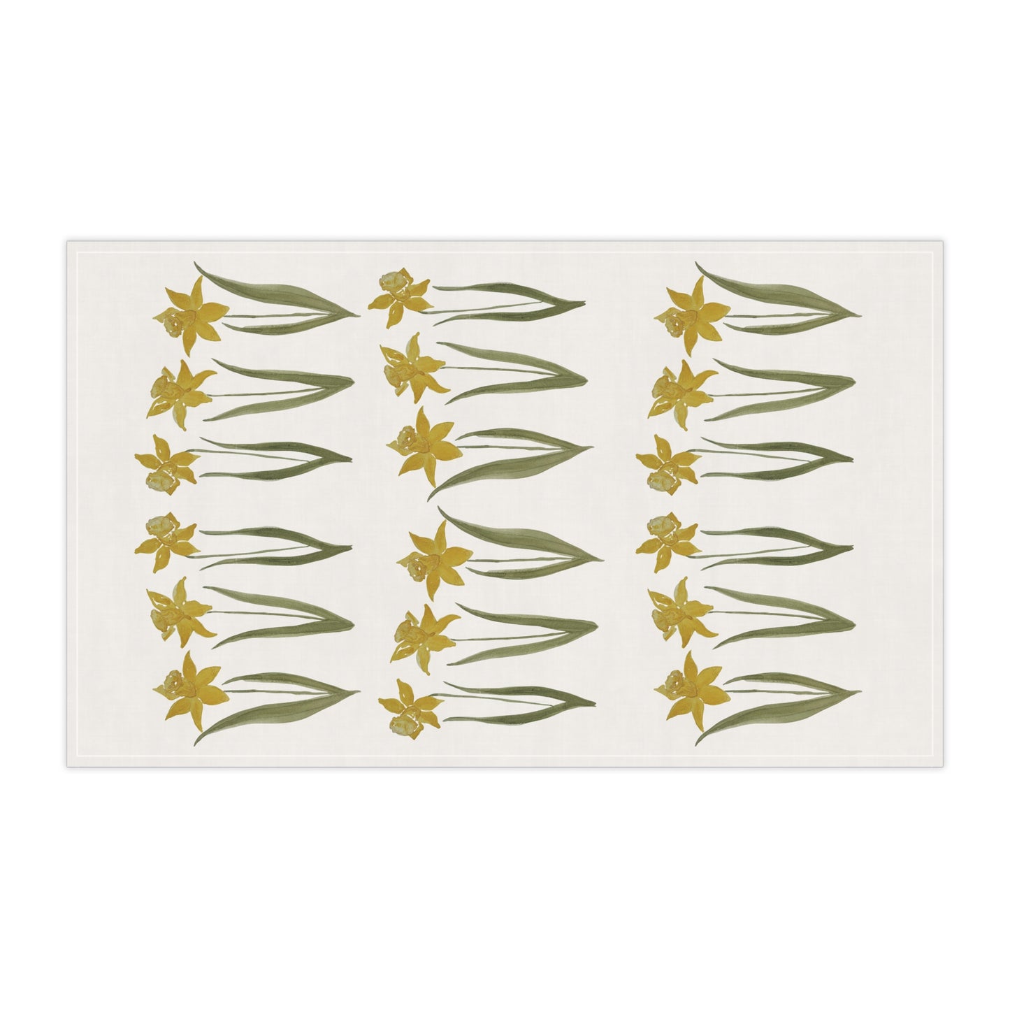 Cotton Tea Towel | Daffodils