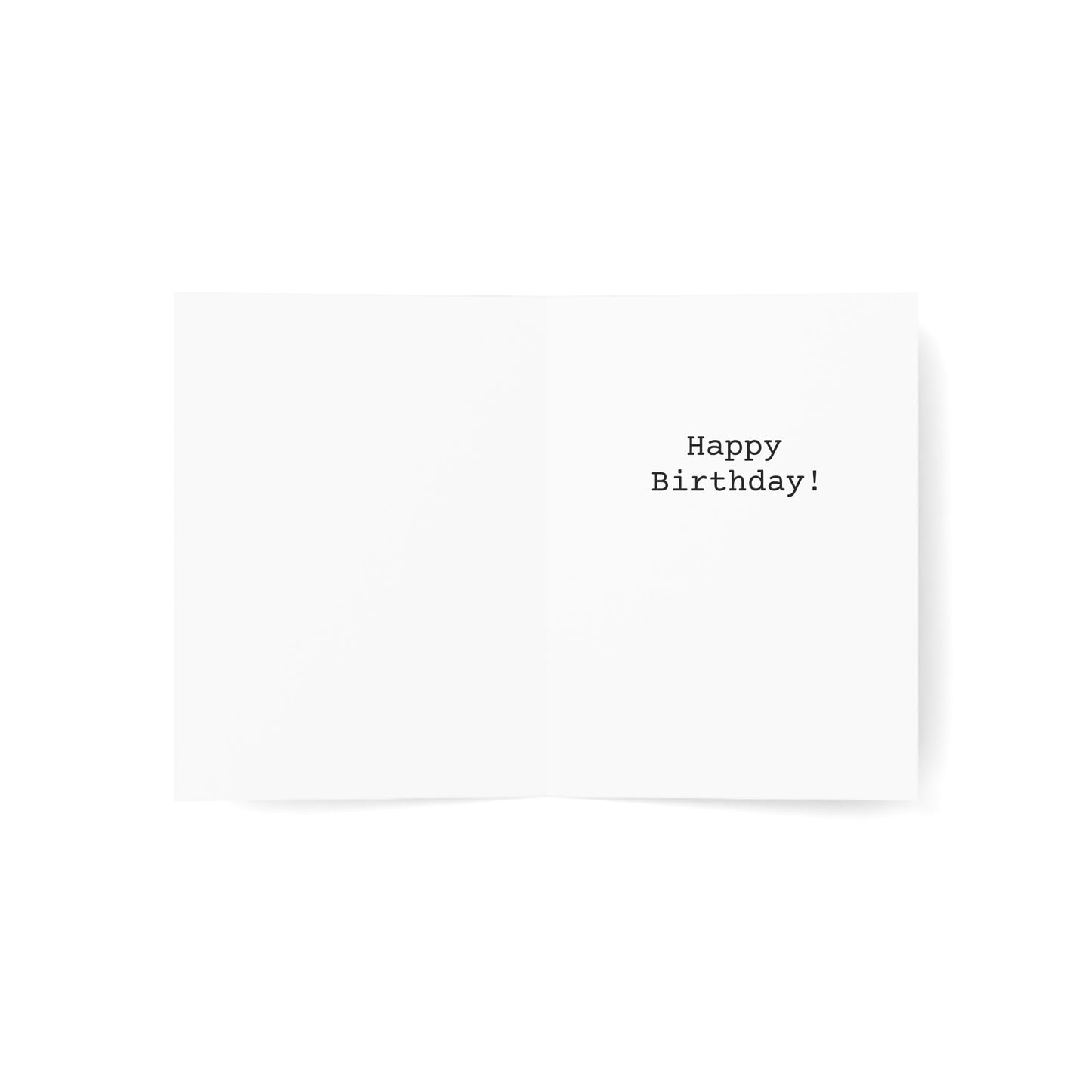 Happy Birthday - Single Card