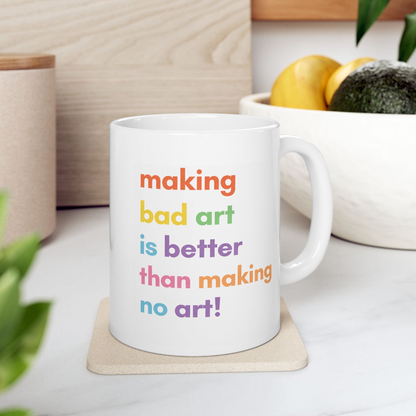 Making Art — Ceramic Mug (11oz)