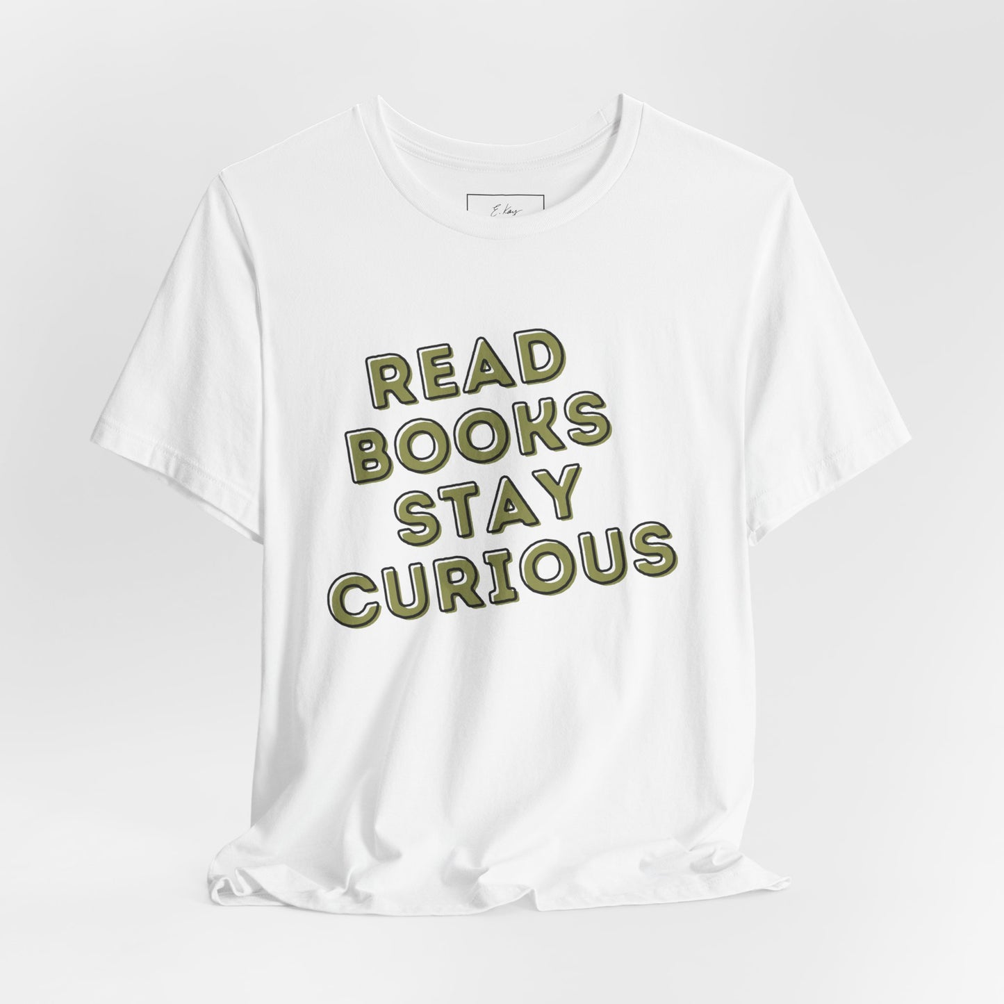 Read Books Stay Curious | Cotton Tee
