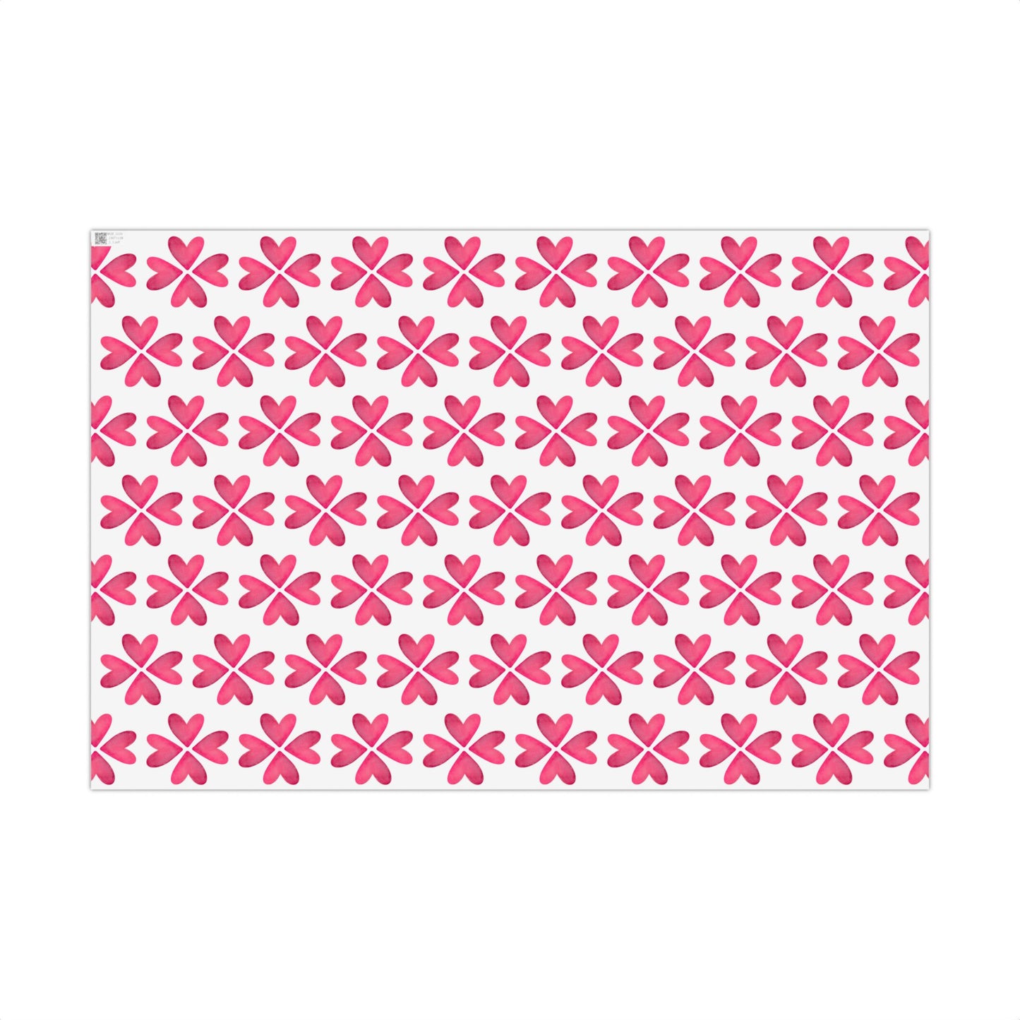 Gift Wrap Paper | Watercolor Heart Knots