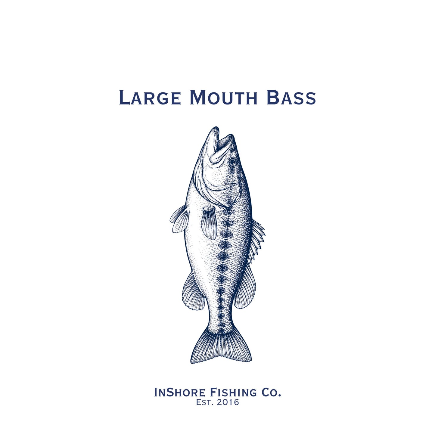 InShore Fishing Co. Solar Hoodie  — Bass