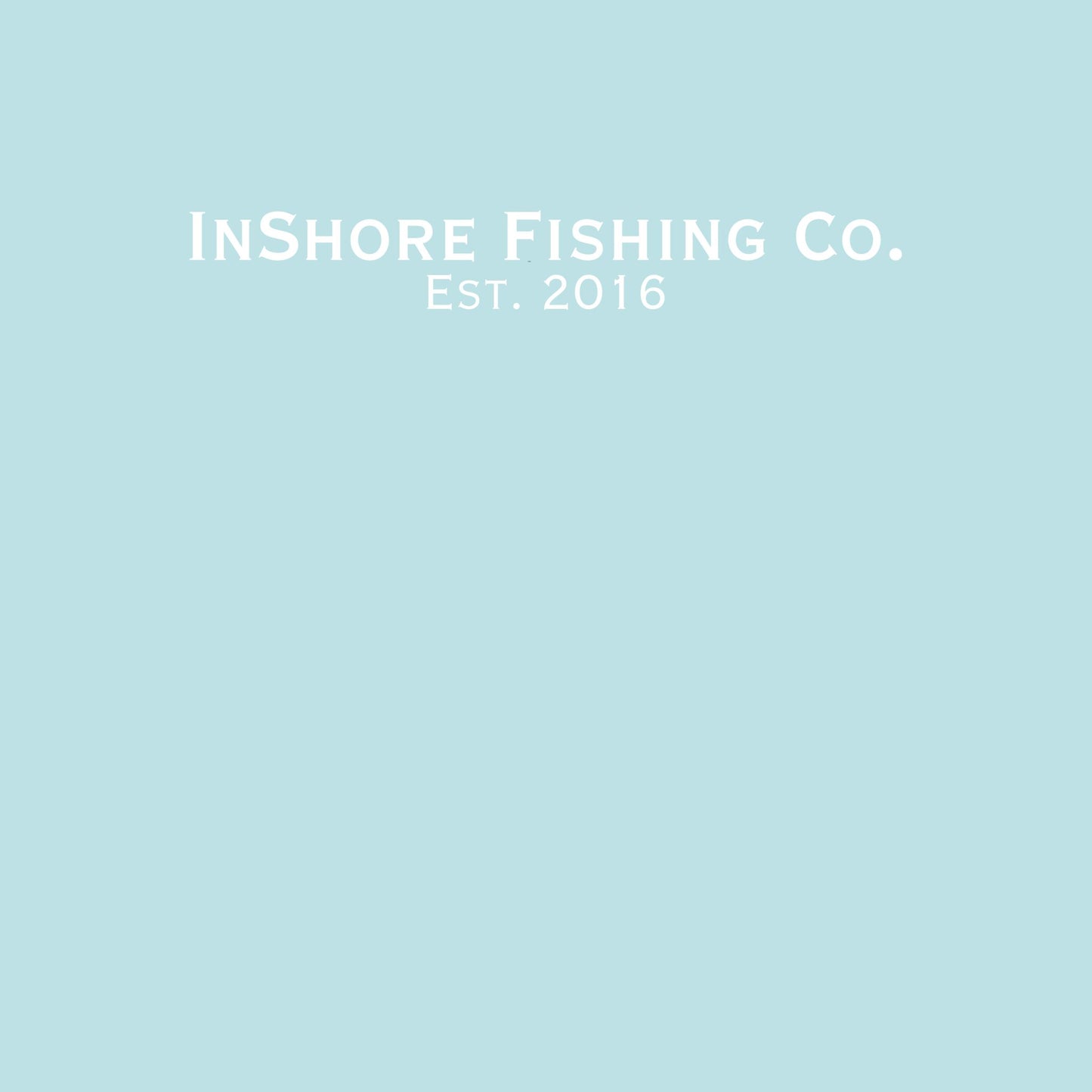 InShore Fishing Co. Solar Hoodie  — White Logo