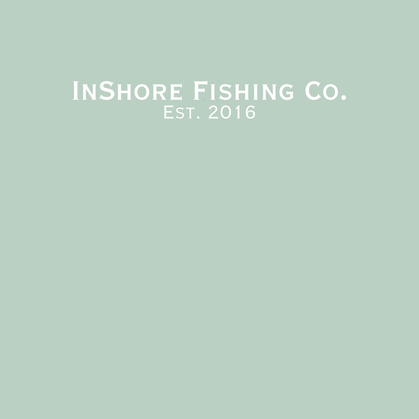 InShore Fishing Co. Solar Hoodie  — White Logo