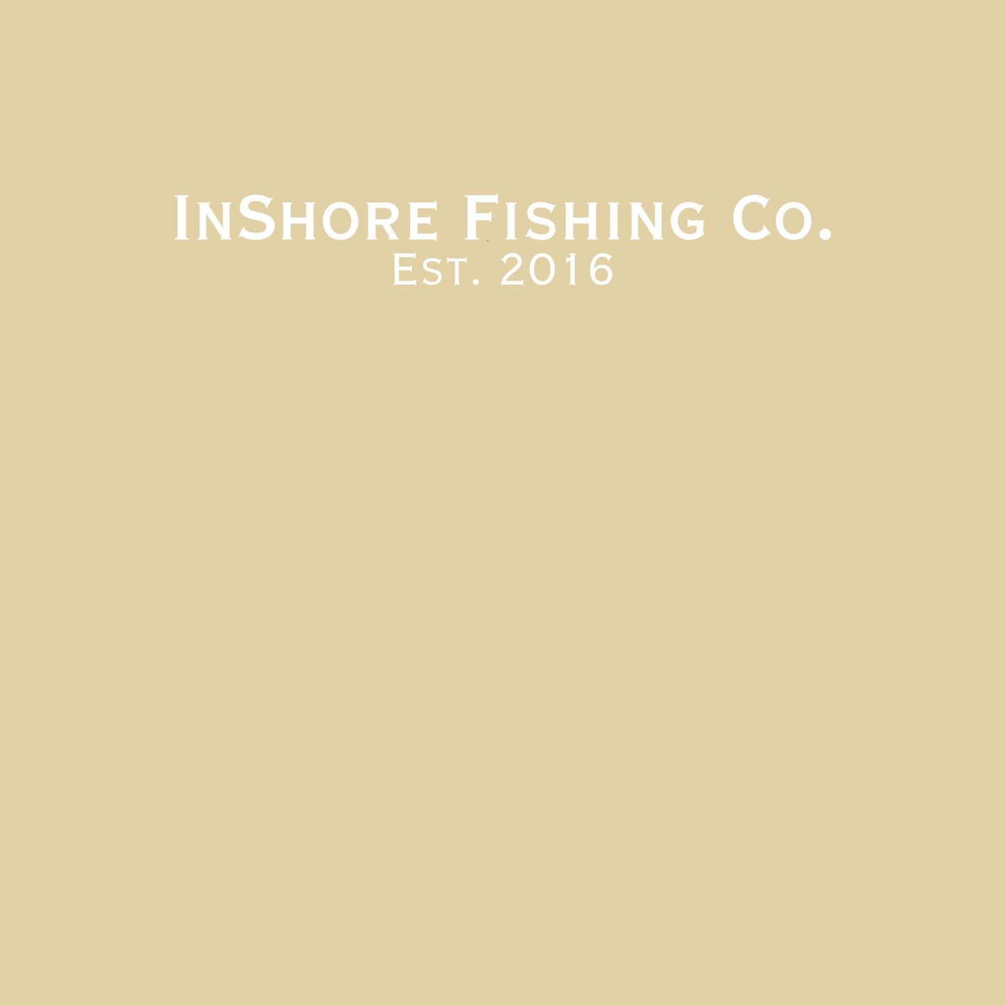 InShore Fishing Co. Solar Hoodie  — White Logo