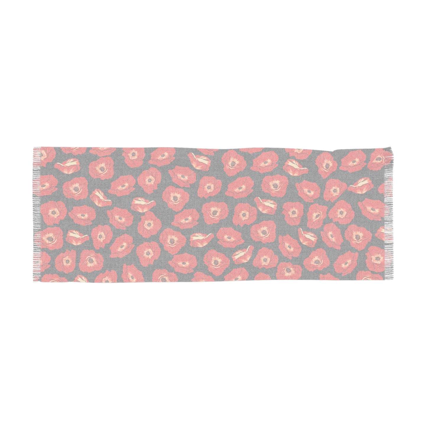 Poppy Bloom Lightweight Scarf