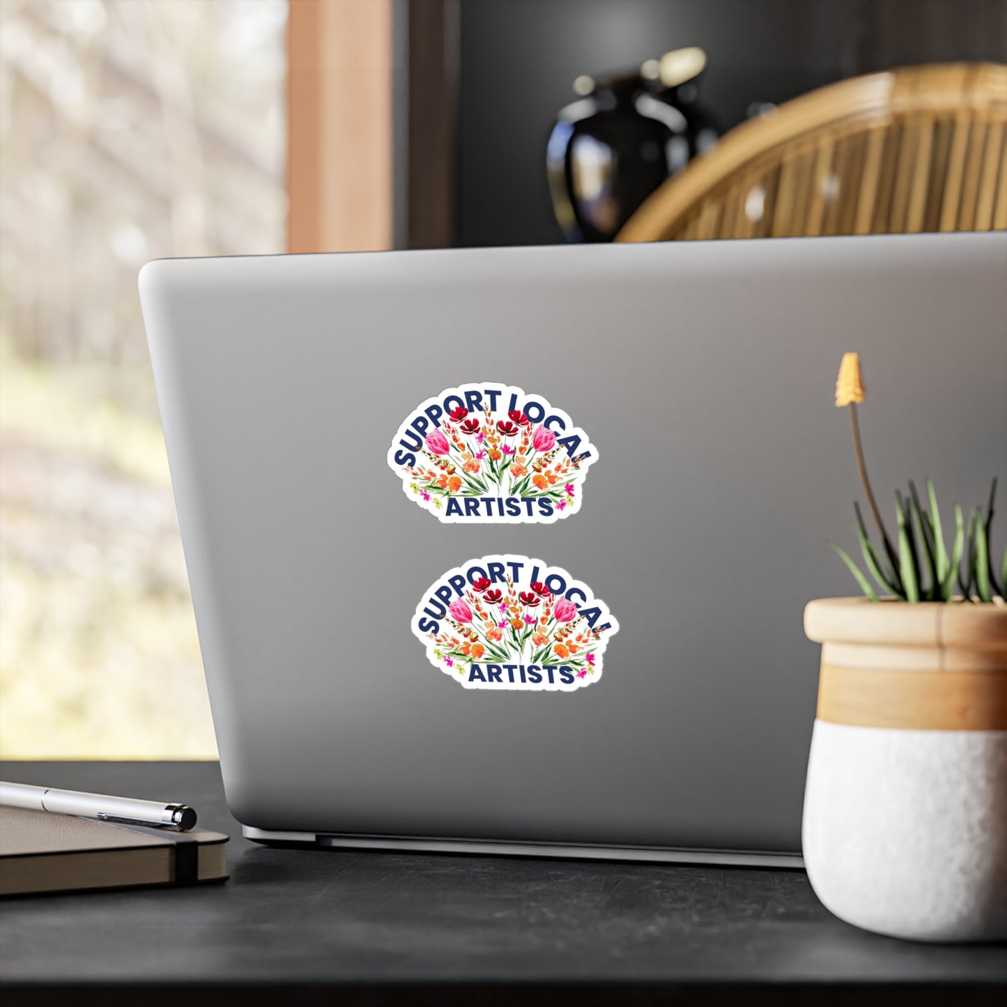 Support Local Artists Floral | Vinyl Decals
