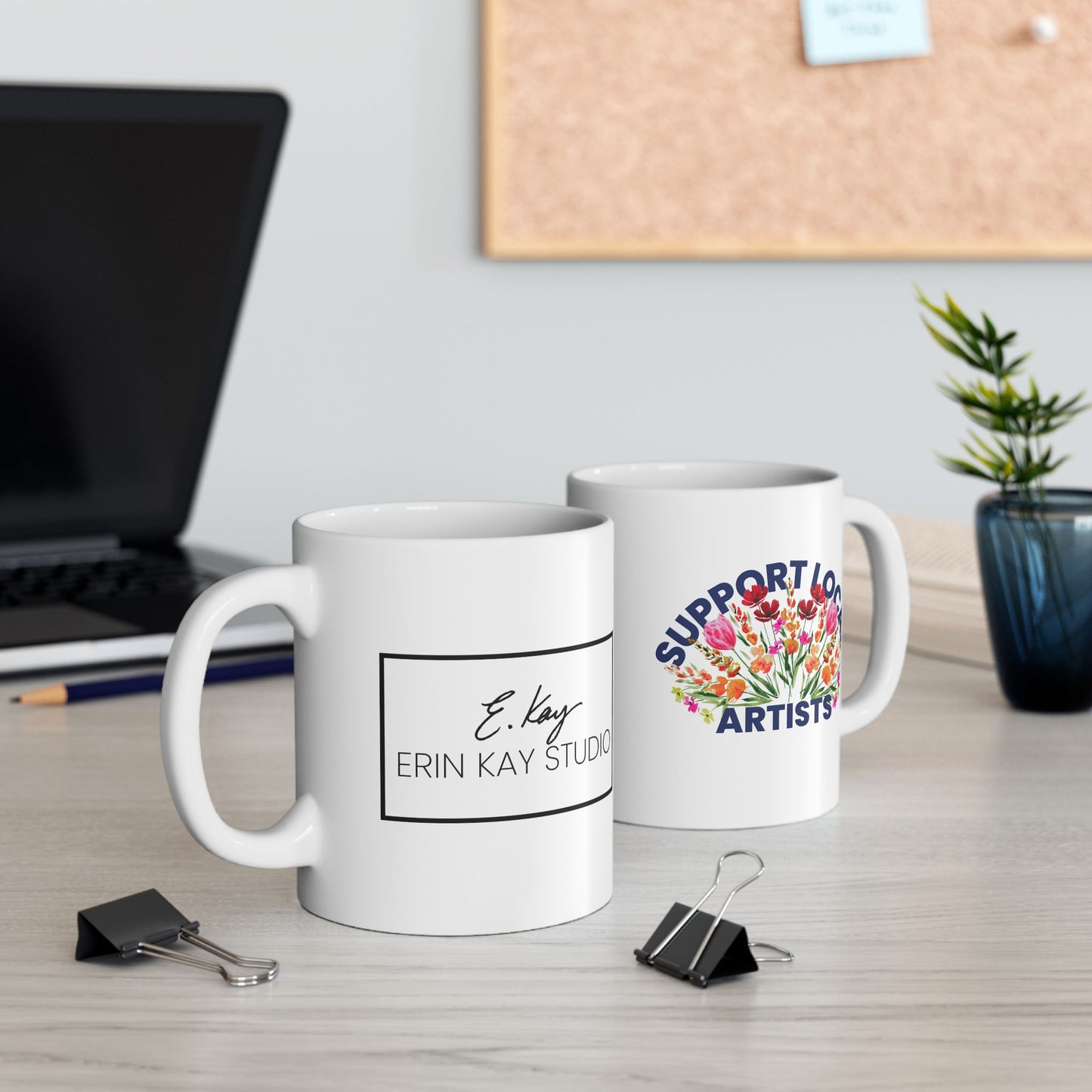 Support Local Artists — Ceramic Mug (11oz)