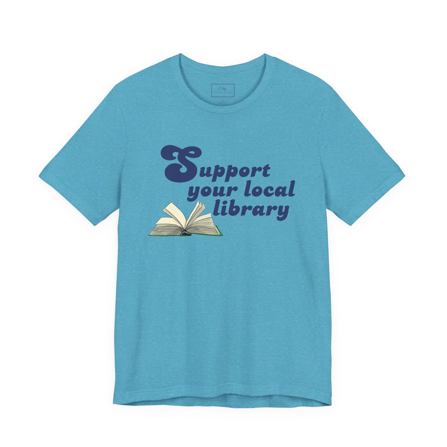 Support Your Local Library | Cotton Tee
