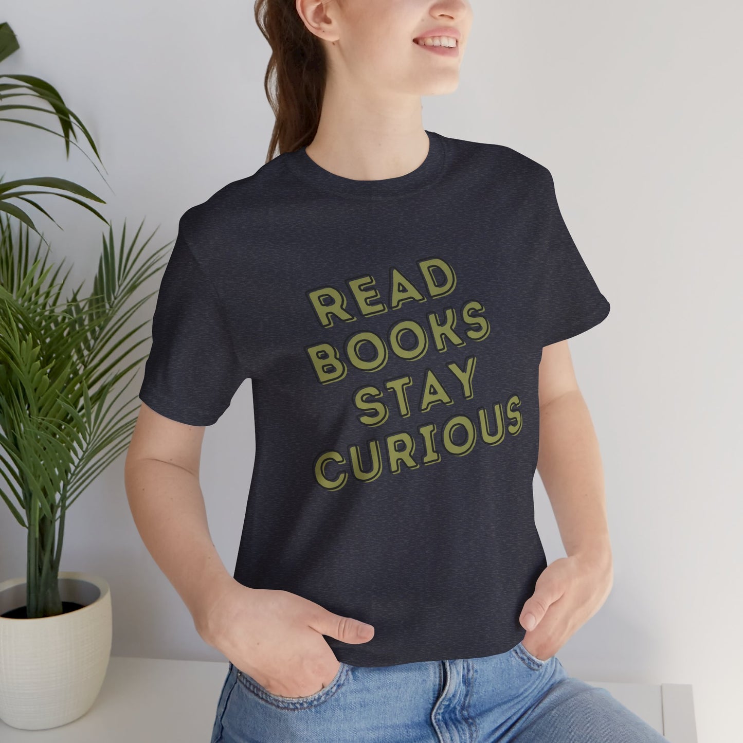 Read Books Stay Curious | Cotton Tee