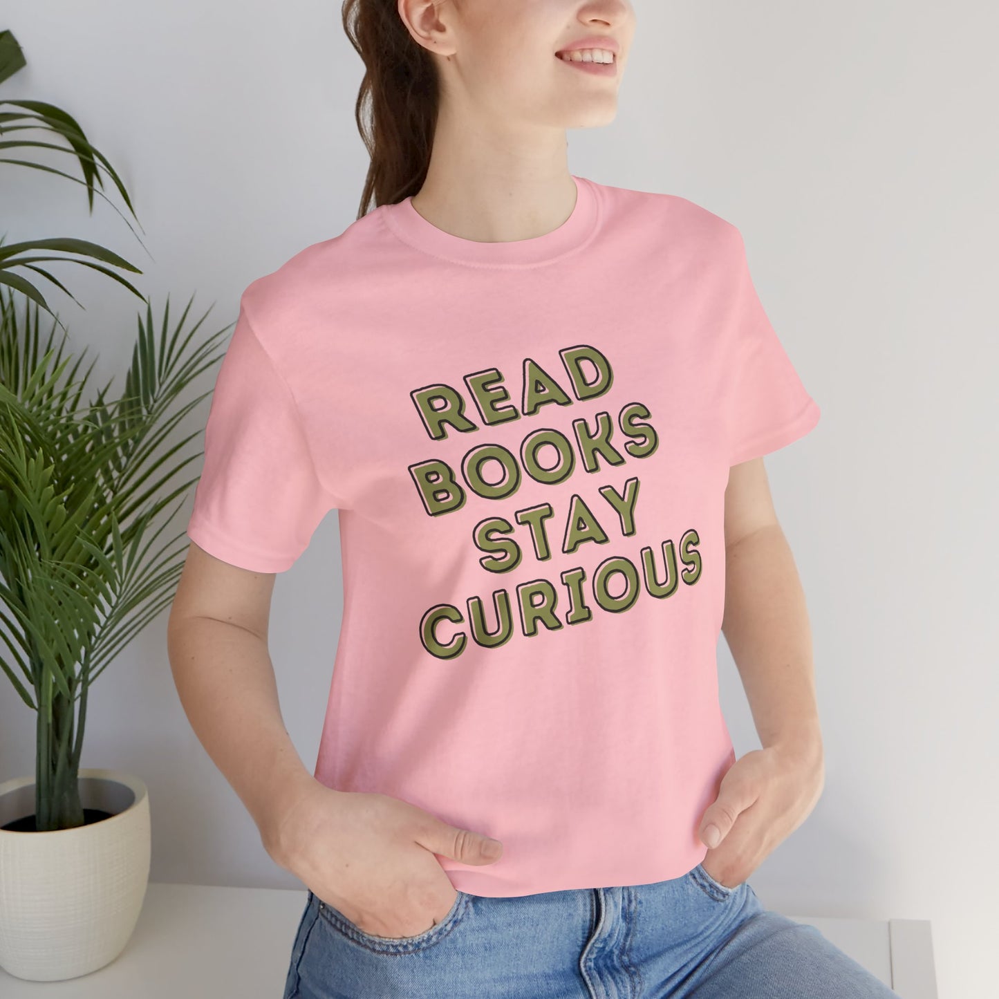 Read Books Stay Curious | Cotton Tee