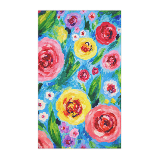 Cotton Tea Towel | Pure Vida Flora Two