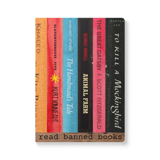 Watercolor Soft Cover Journal | Read Banned Books