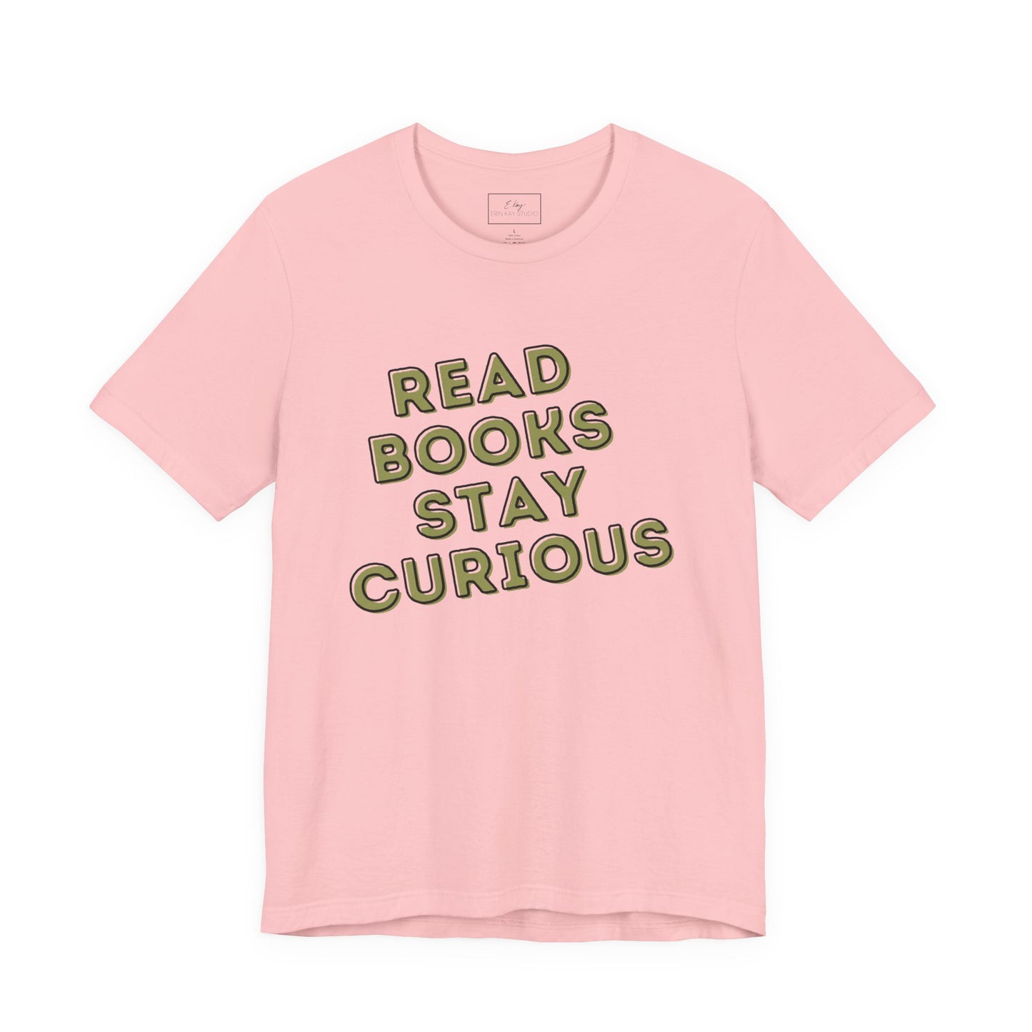 Read Books Stay Curious | Cotton Tee