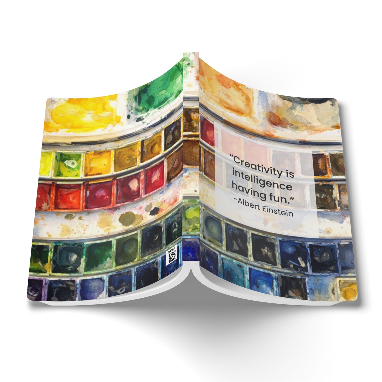 Watercolor Palette Softcover Journal | Make More Art
