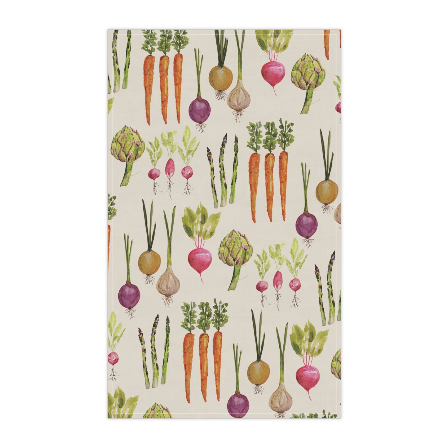 Cotton Tea Towel | Veggie Harvest