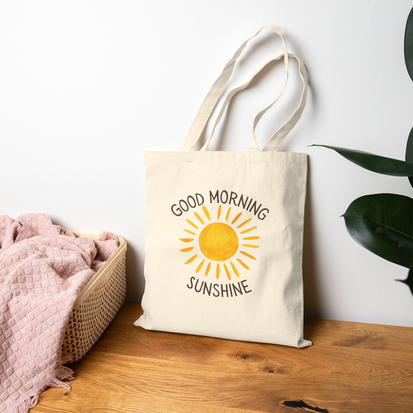 Canvas Tote | Good morning, sunshine!