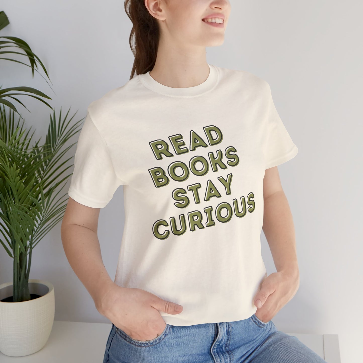 Read Books Stay Curious | Cotton Tee