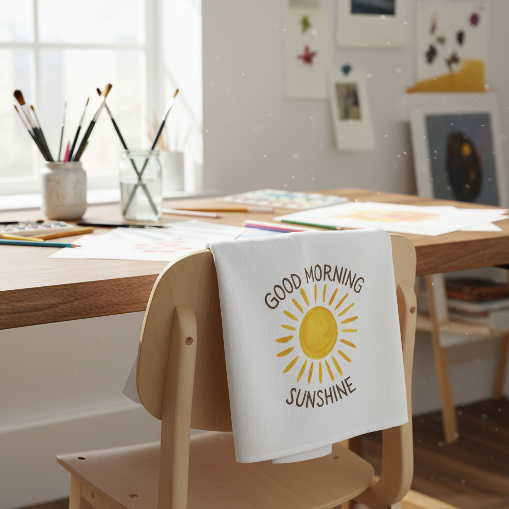 Good Morning - Flour Sack Studio Towel