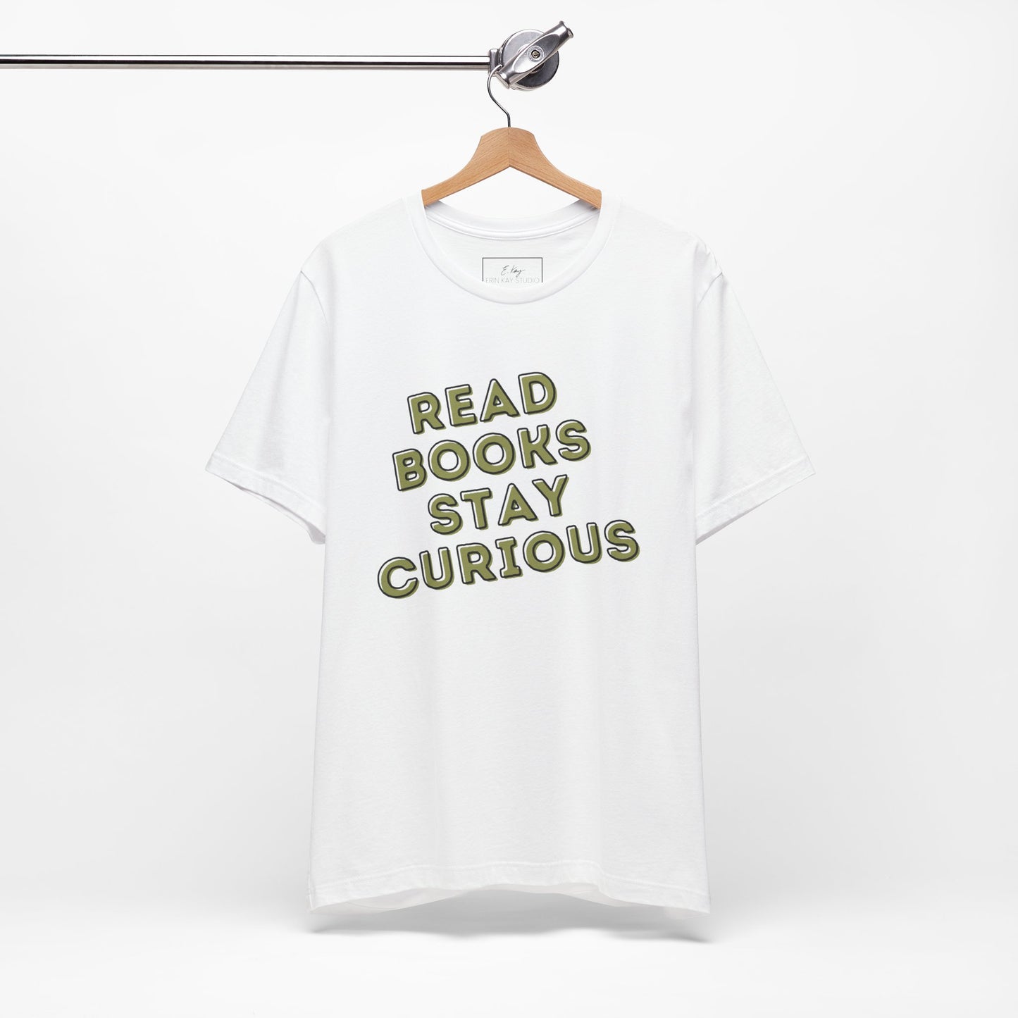 Read Books Stay Curious | Cotton Tee