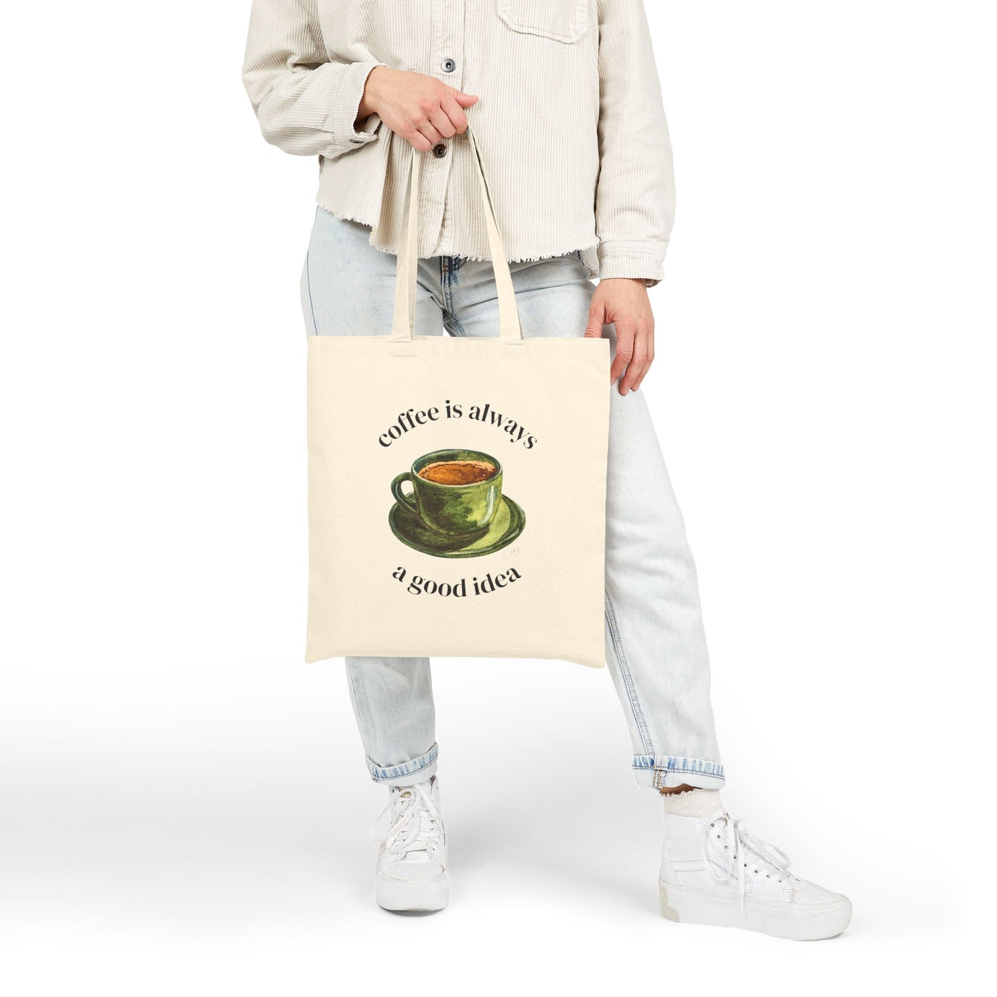 Canvas Tote | Coffee is...