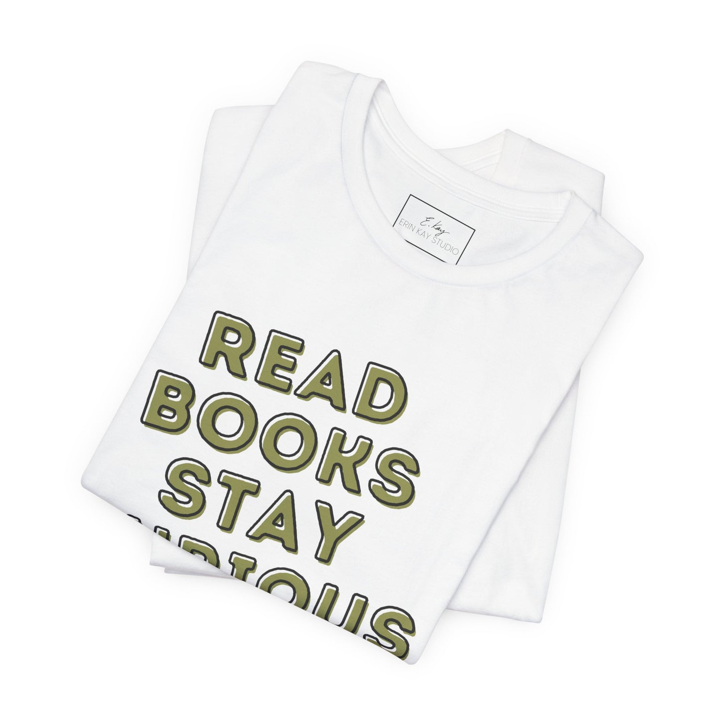 Read Books Stay Curious | Cotton Tee