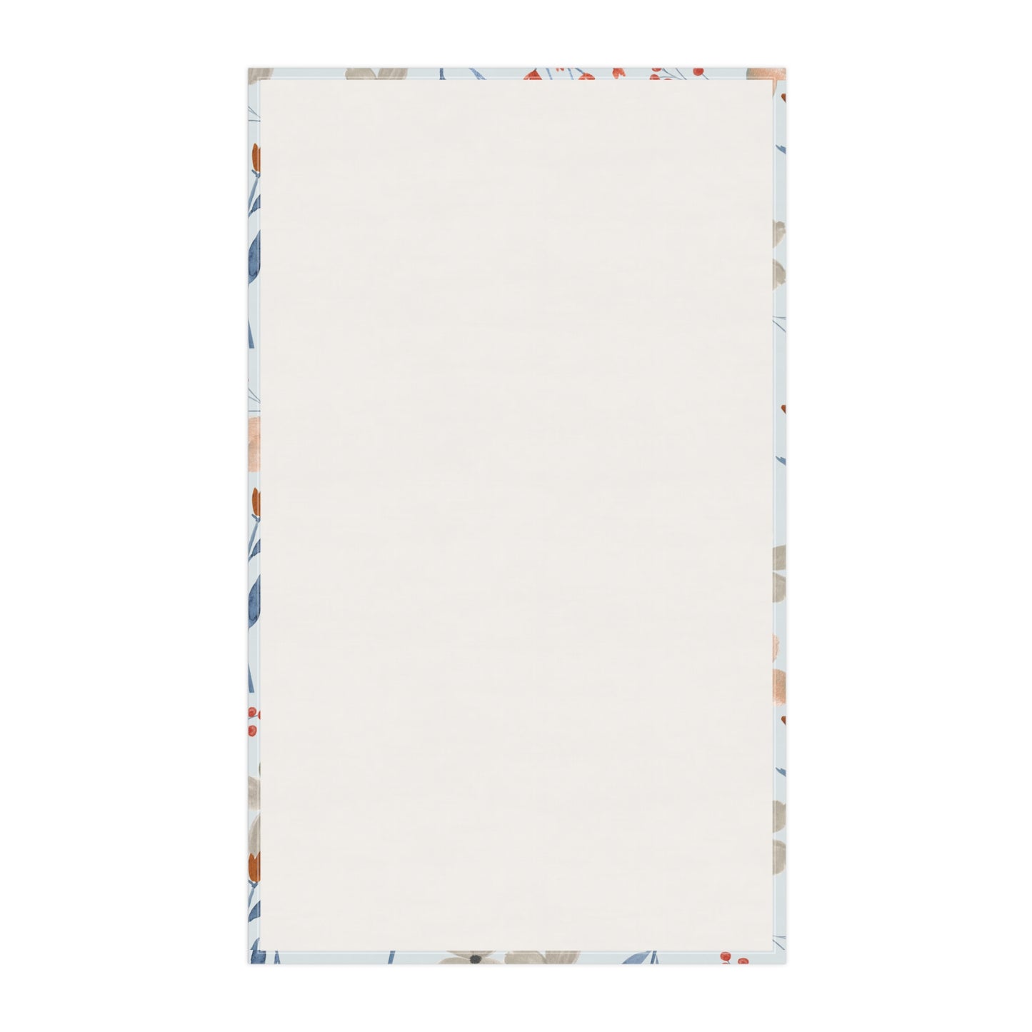 Cotton Tea Towel | Lovely Watercolor Flowers II