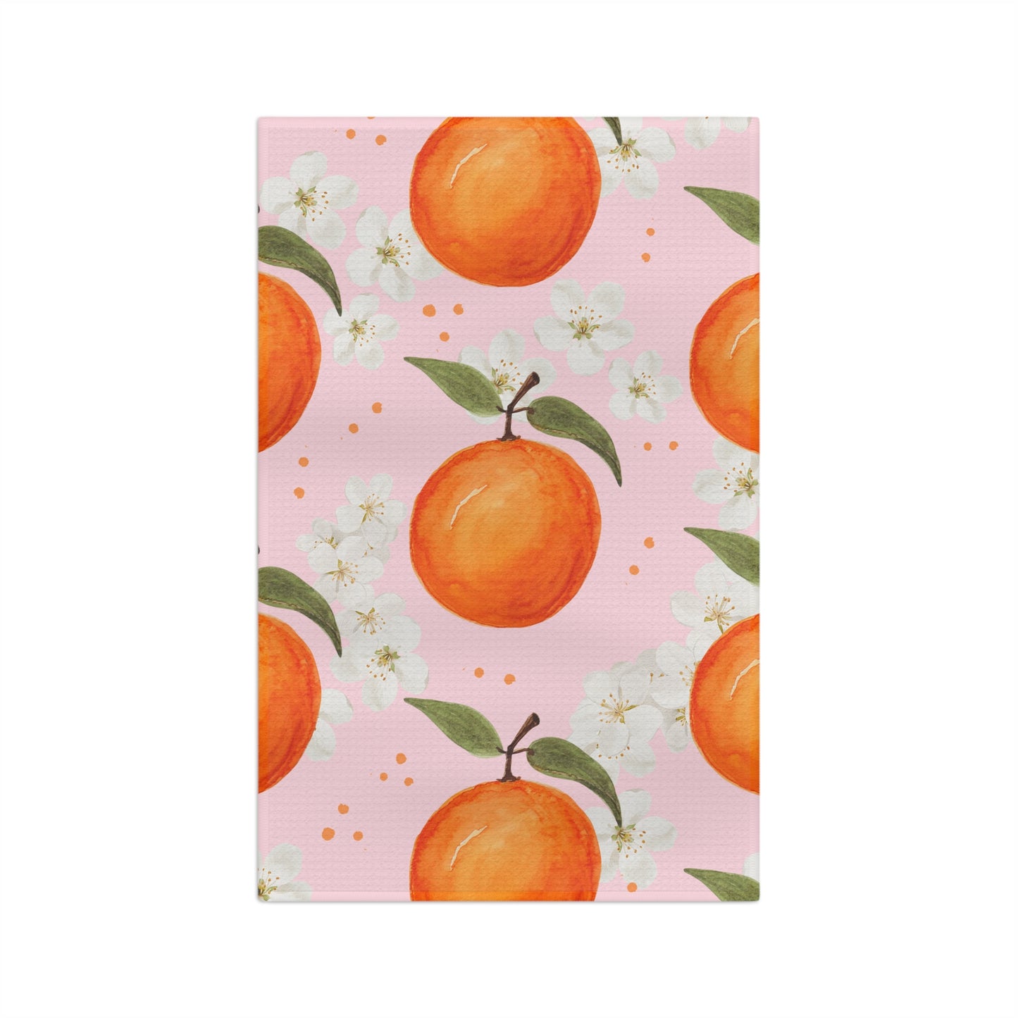Microfiber Tea Towel | Oranges and Blossoms