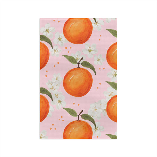 Microfiber Tea Towel | Oranges and Blossoms