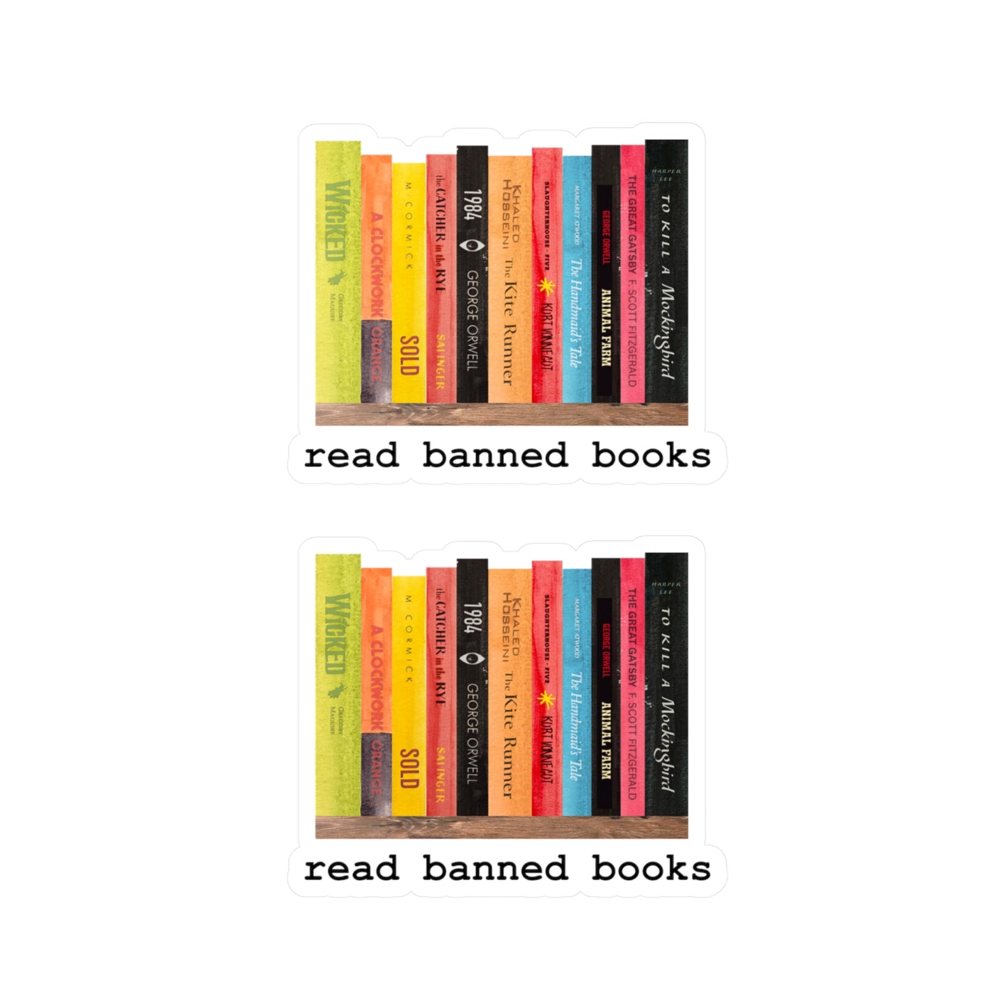 Read Banned Books | Vinyl Decals