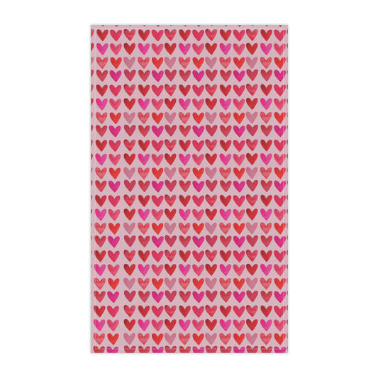 Cotton Tea Towels | Little Hearts